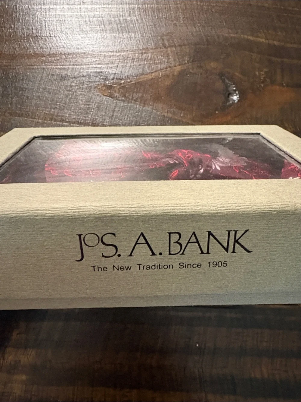 Jos A Bank Floral Pre-Tied Bow Tie
